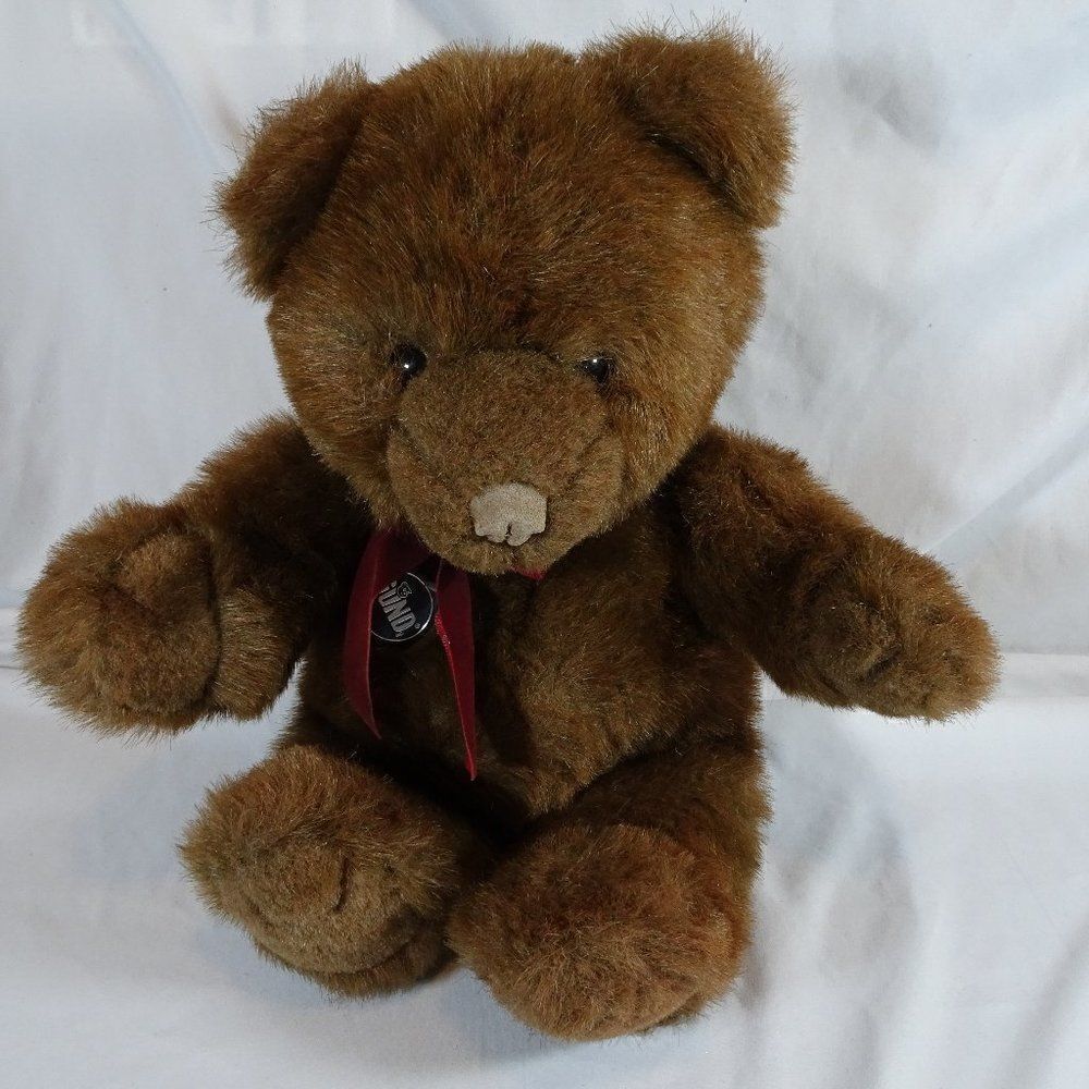 Vintage 1983 Collectors Classics GUND Brown Teddy Bear 16in.